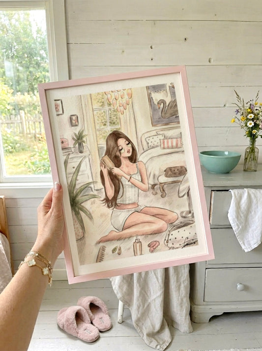 Poster in 40x30 cm frame