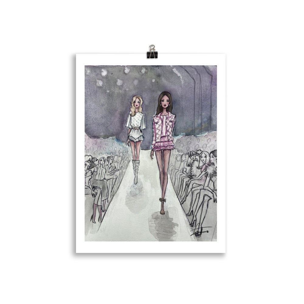 Runway print