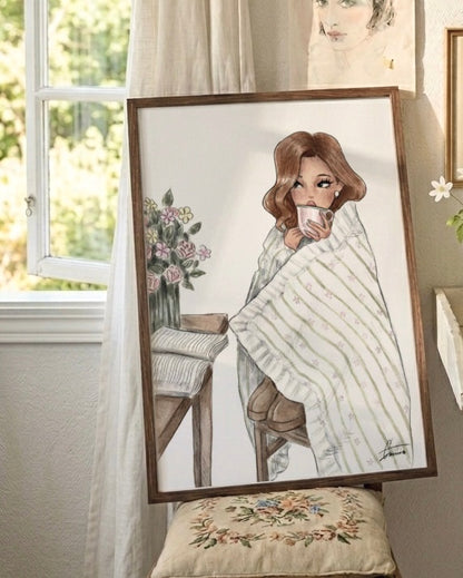 Poster in frame 50x70 cm